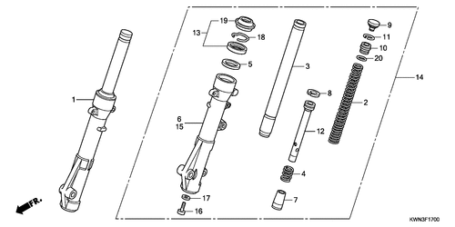  Front Fork