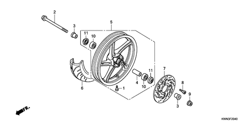  Front Wheel