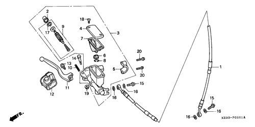  Frechts Brake Master Cylinder