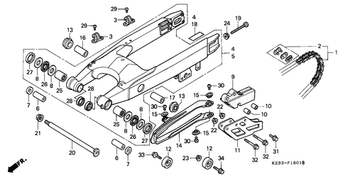  Swingarm/ Drive Chain