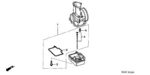  Vergaser O.p. (bausatz) (cr125r2,3)