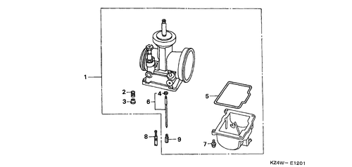  Zusaetzlicher Vergaser Bauteilesatz