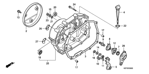  Right Crankcase Cover