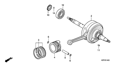  Crankshaft/ Piston