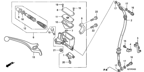  Frechts Brake Master Cylinder