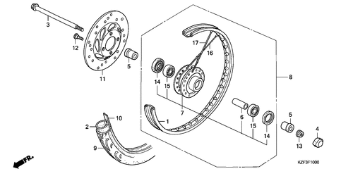  Front Wheel