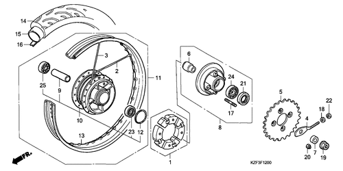  Rear Wheel