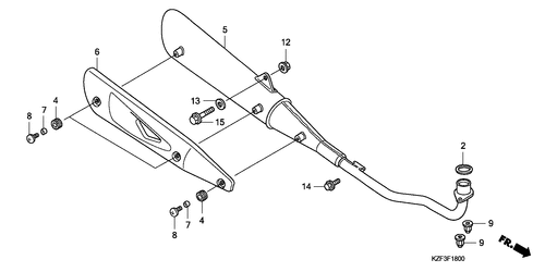  Exhaust Muffler
