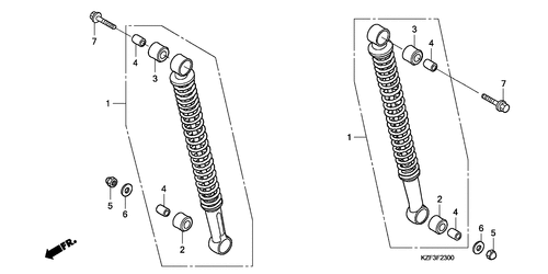  Rear Cushion