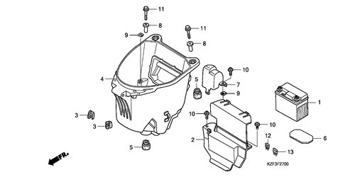  Battery/ Luggage Box