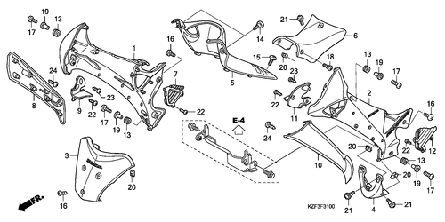  Main Pipe Cover/  Leg Shield