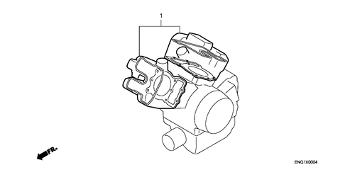  Gasket Kit A (except Vt1100cw/ C2w)