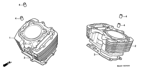  Cilindro (vt1100cs/ Ct)