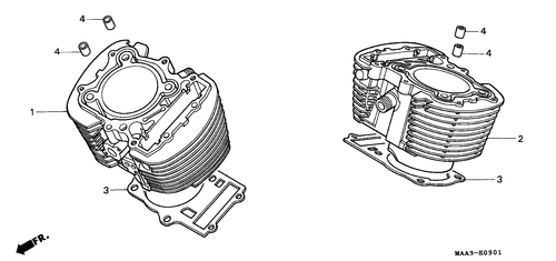  Cilindro (vt1100cv/ Cw/ C2)