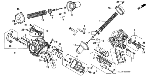  Carburatore (parti Componenti)