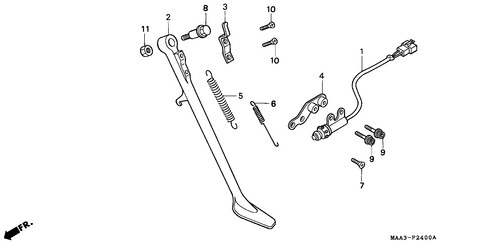  Staender (vt1100cs/ Ct)