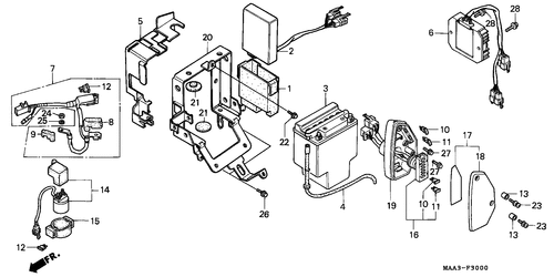  Batterie (vt1100cs/ Ct)