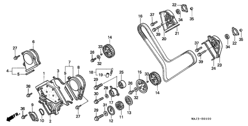  Front Cover/ Timing Belt