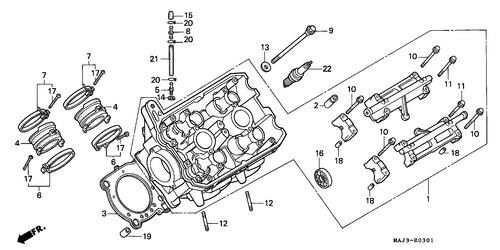  Left Cylinder Head