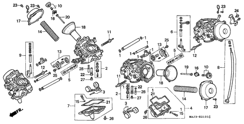  Carburatore (parti Componenti)