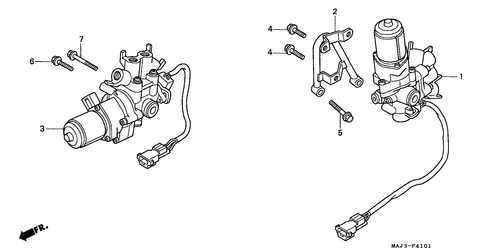  Modulatore Abs (st1100at/ Av/ Aw)