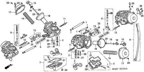  Carburateur (pieces Constitutives)