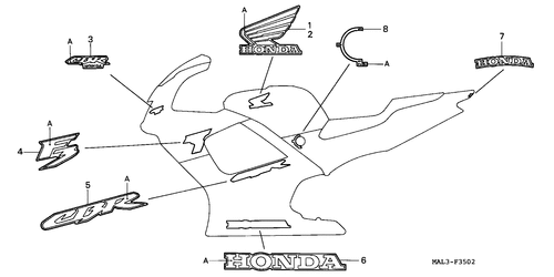  Marque (cbr600f3v-type3)