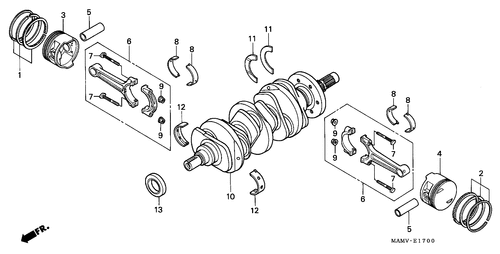  Crankshaft/ Piston