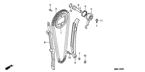  Cam Chain/ Tensioner