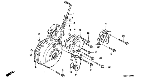  Left Crankcase Cover