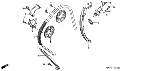  Nockenwellenkette/ Spannvorrichtung