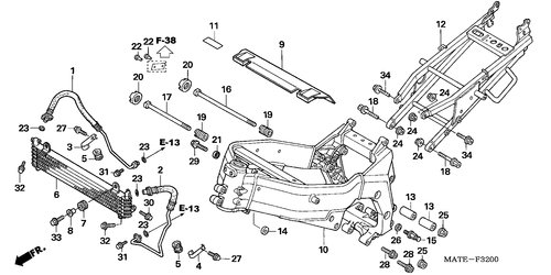  Frame Body/ Oil Cooler