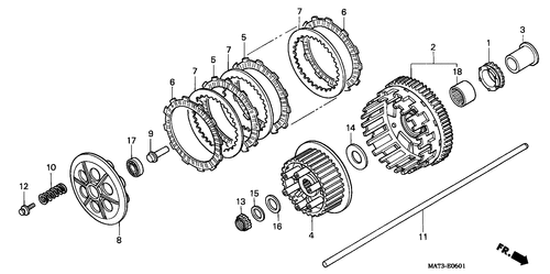  Clutch (x/ Y/ 1/ 2/ 3/ 4)