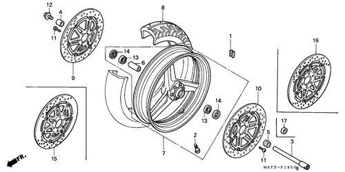  Roue Avant