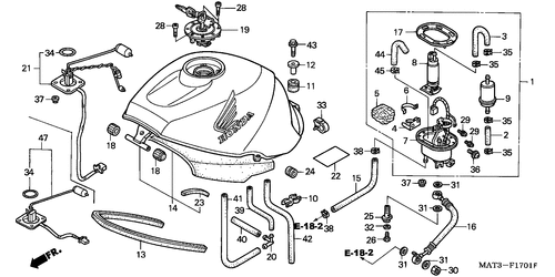  Fuel Tank (x/ Y/ 1/ 2/ 3/ 4)