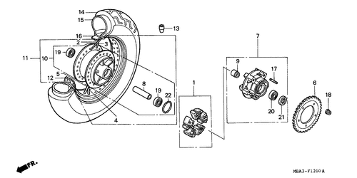  Ruota Posteriore