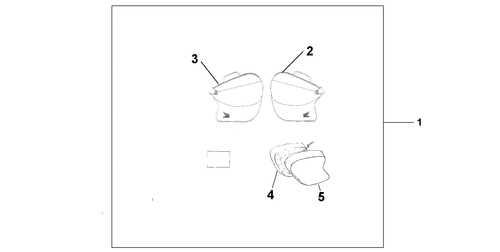  Soft Panniers L/ R