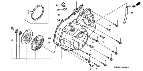  Right Crankcase Cover