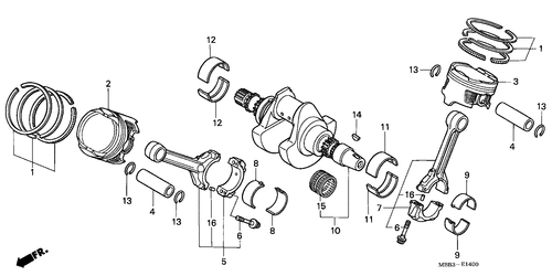  Ciguenal/ Piston