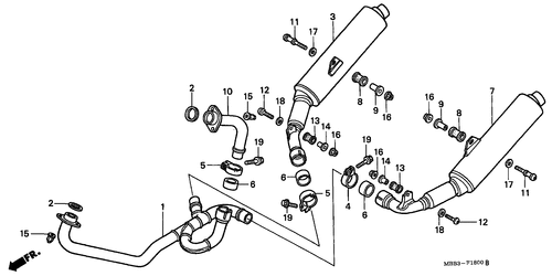  Abgas-schalldämpfer