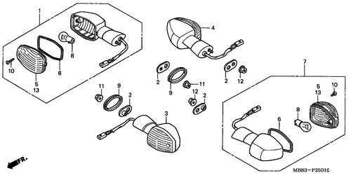  Blinker (1,3-ausser Cm/ 2)