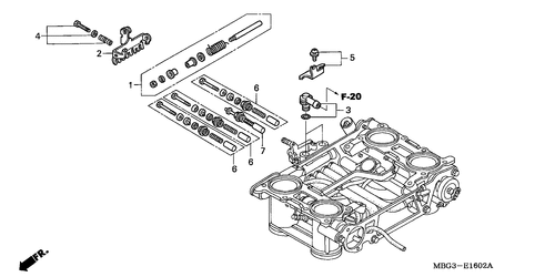  Throttle Body (component Parts)