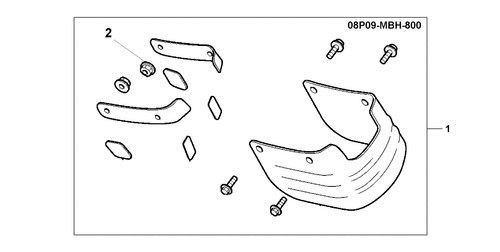  Rr,mudguard Extensio