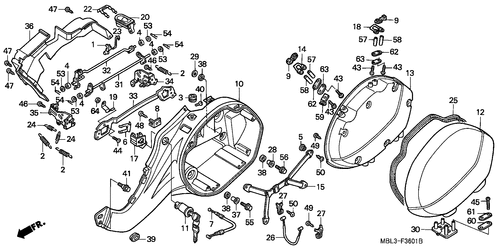  Links Satteltasche (nt650vw/ X/ Y/ 1)