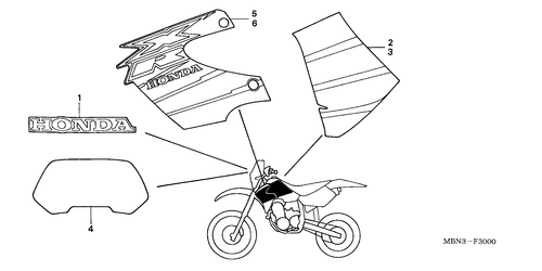  Streifen (xr650ry)