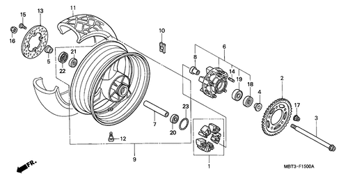  Roue Arriere