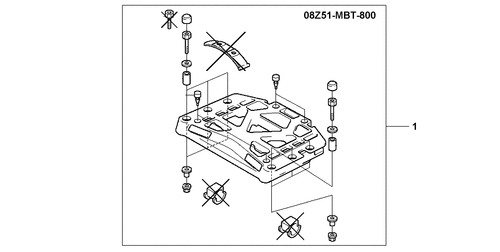  Kit Instalacion Top Box