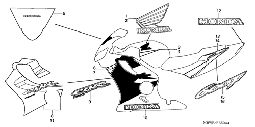  Fleje (cbr600f4)