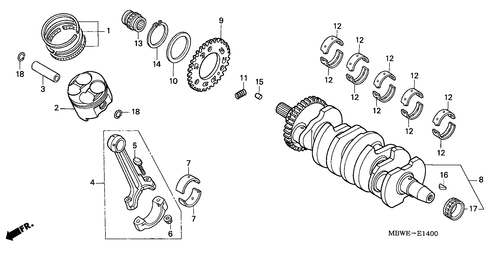  Crankshaft/ Piston