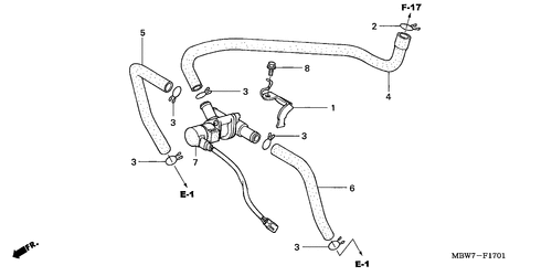  Commande Injection D'air Soupape